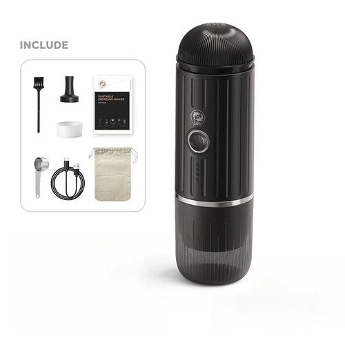 Wireless Portable Heating Espresso Machine Coffee Maker Rechargeable Concentrated Extraction Coffee Machine for Travel Office